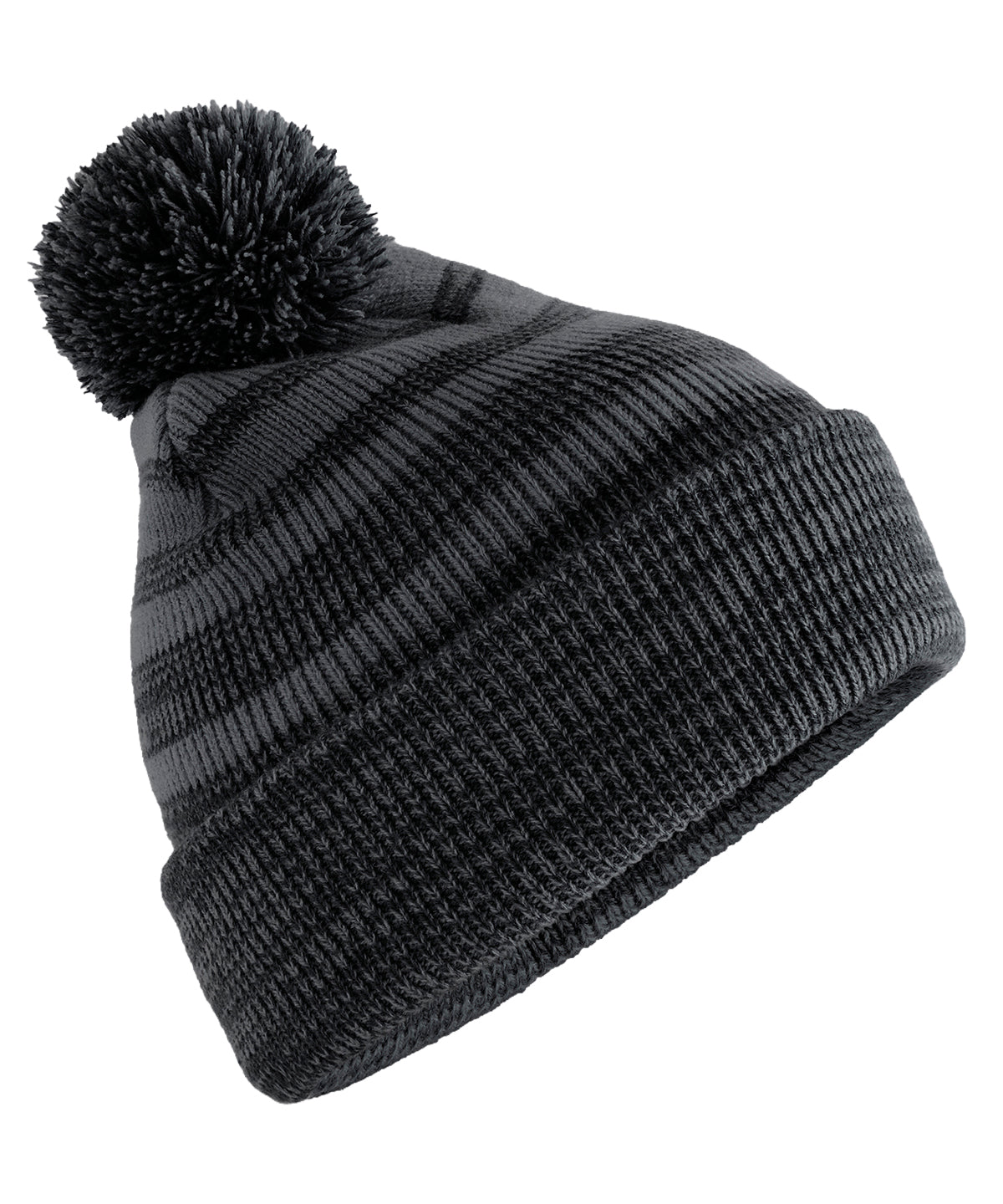 Team stripe beanie - Graphite Grey/Black