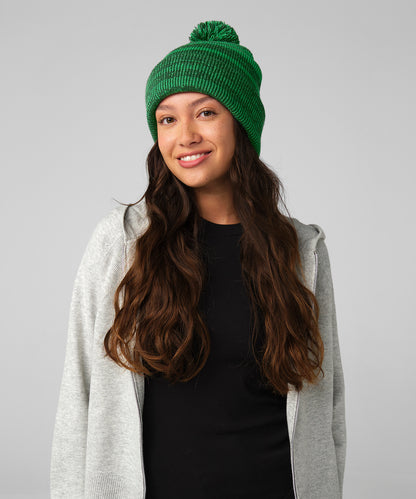 Team stripe beanie