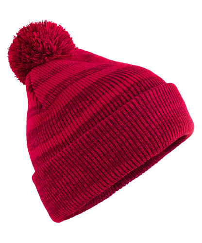 Team stripe beanie - Red