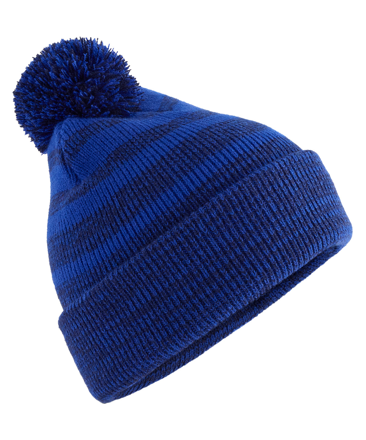 Team stripe beanie - Royal