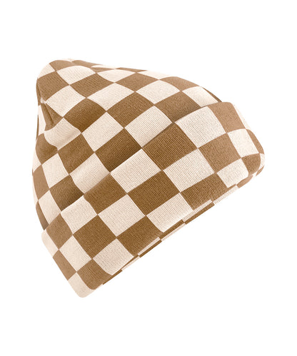 Beechfield Checkerboard beanie
