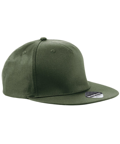 Beechfield 5-panel snapback rapper cap