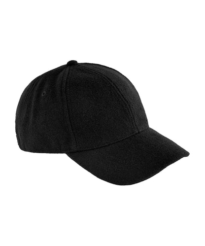 Wool blend cap - Black