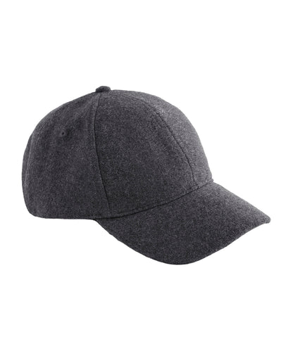 Wool blend cap - Charcoal