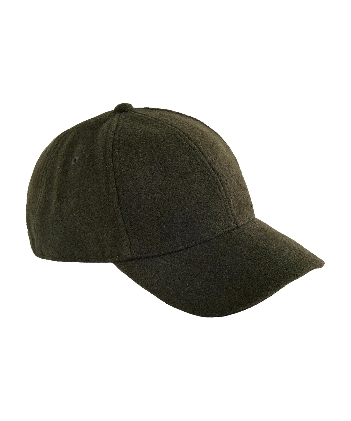 Wool blend cap - Dark Olive