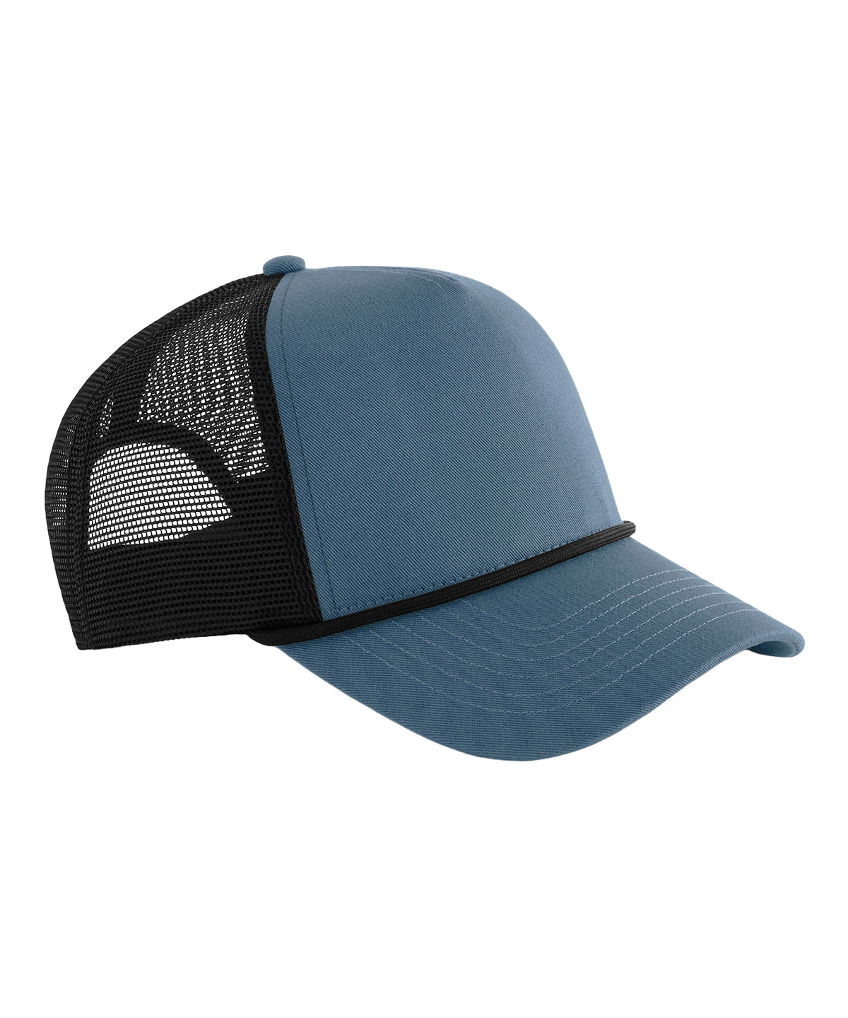 5-panel rope trucker - Slate Blue/Black