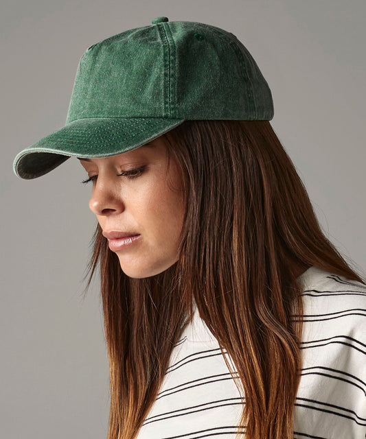 Relaxed 5-panel vintage cap