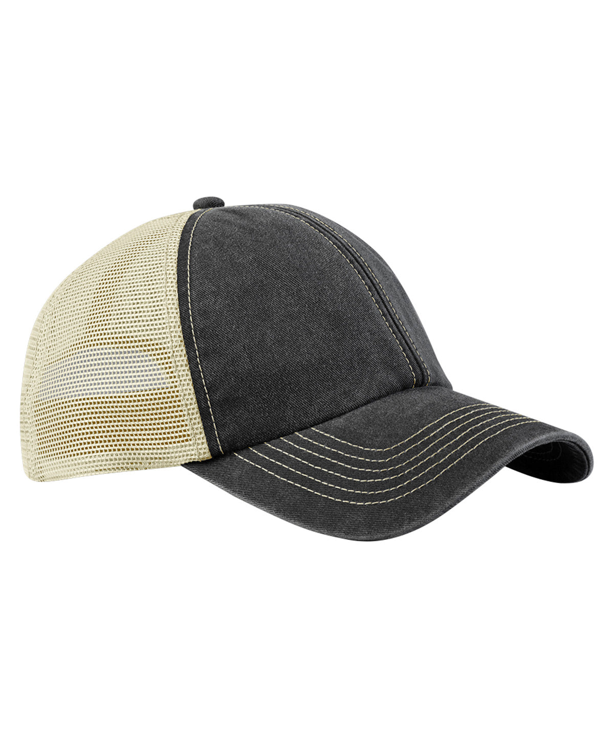 Beechfield 6-panel vintage trucker