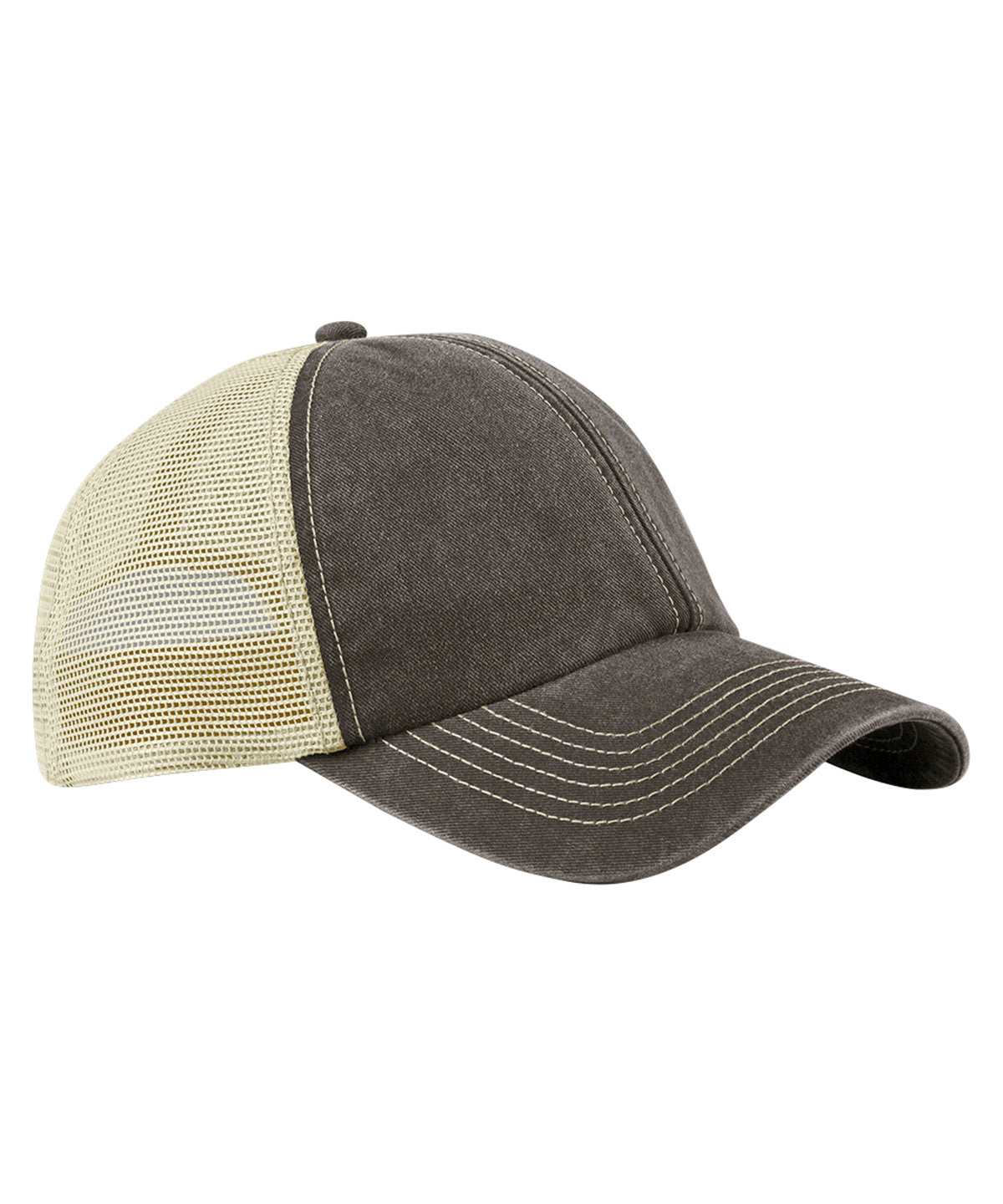 Beechfield 6-panel vintage trucker