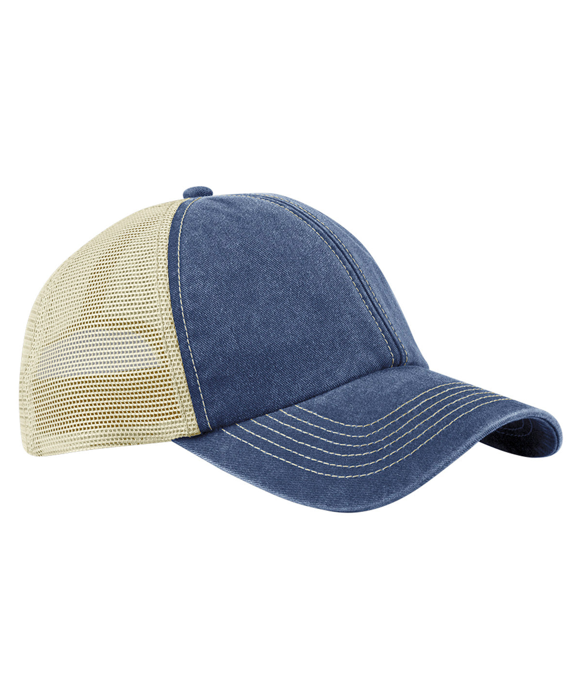 Beechfield 6-panel vintage trucker