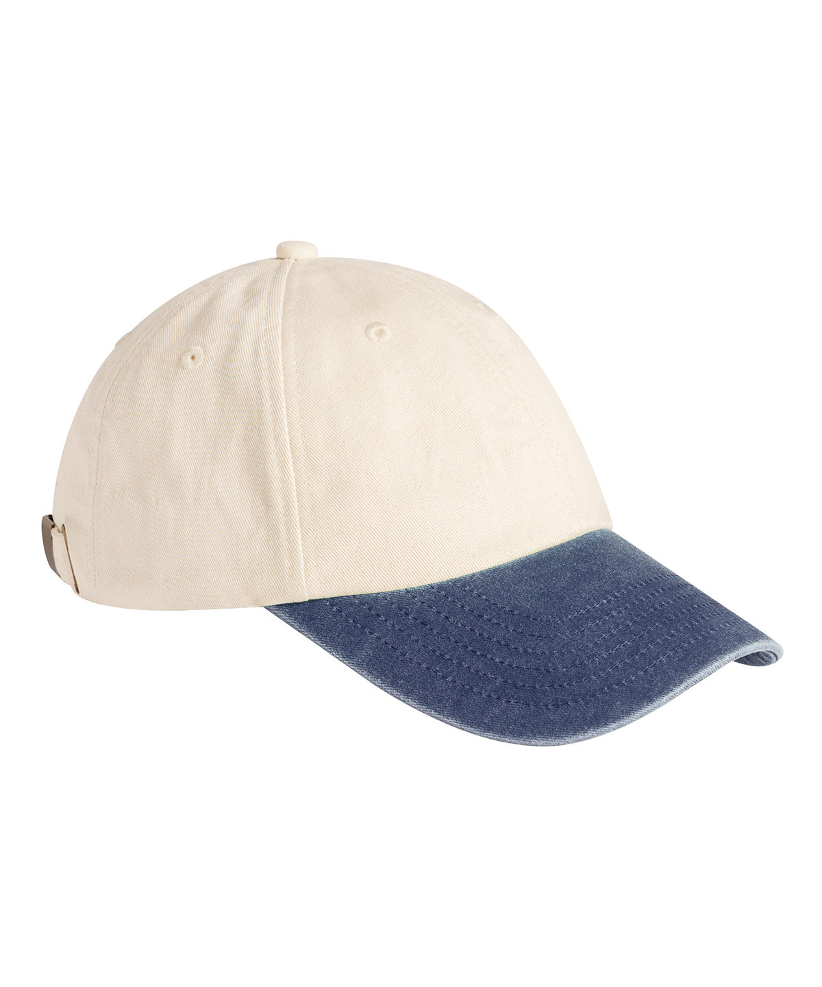 Beechfield Contrast peak low-profile vintage cap