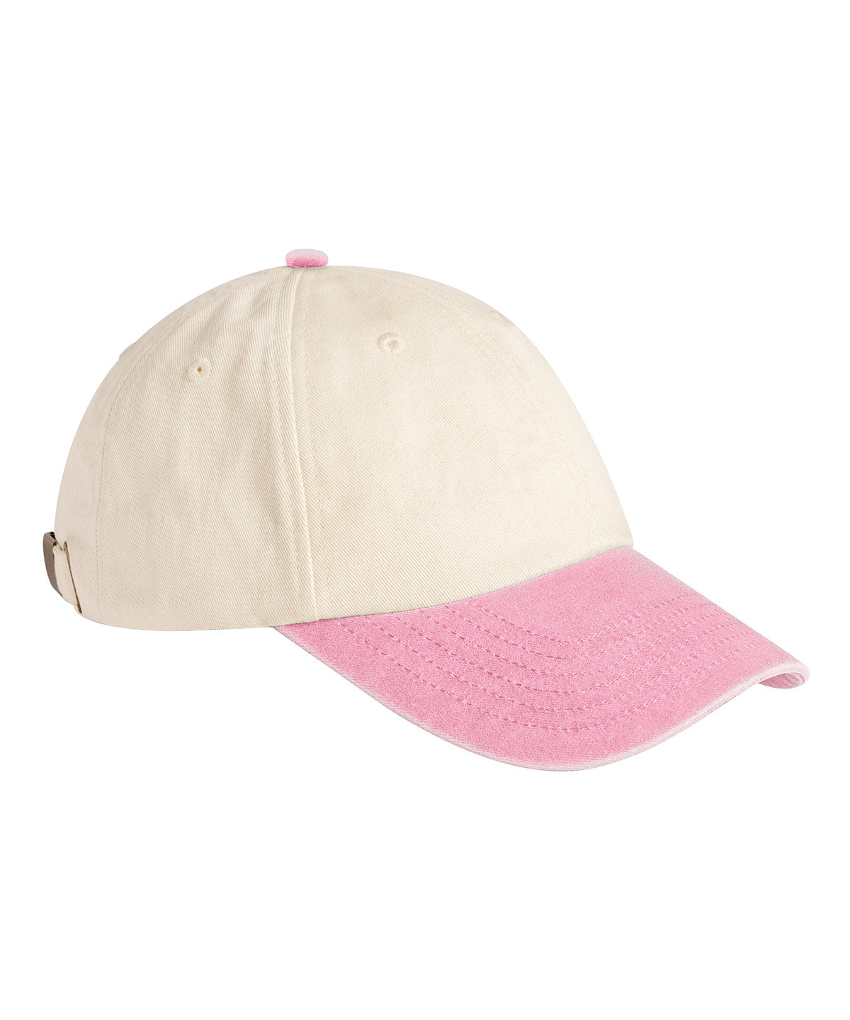Beechfield Contrast peak low-profile vintage cap