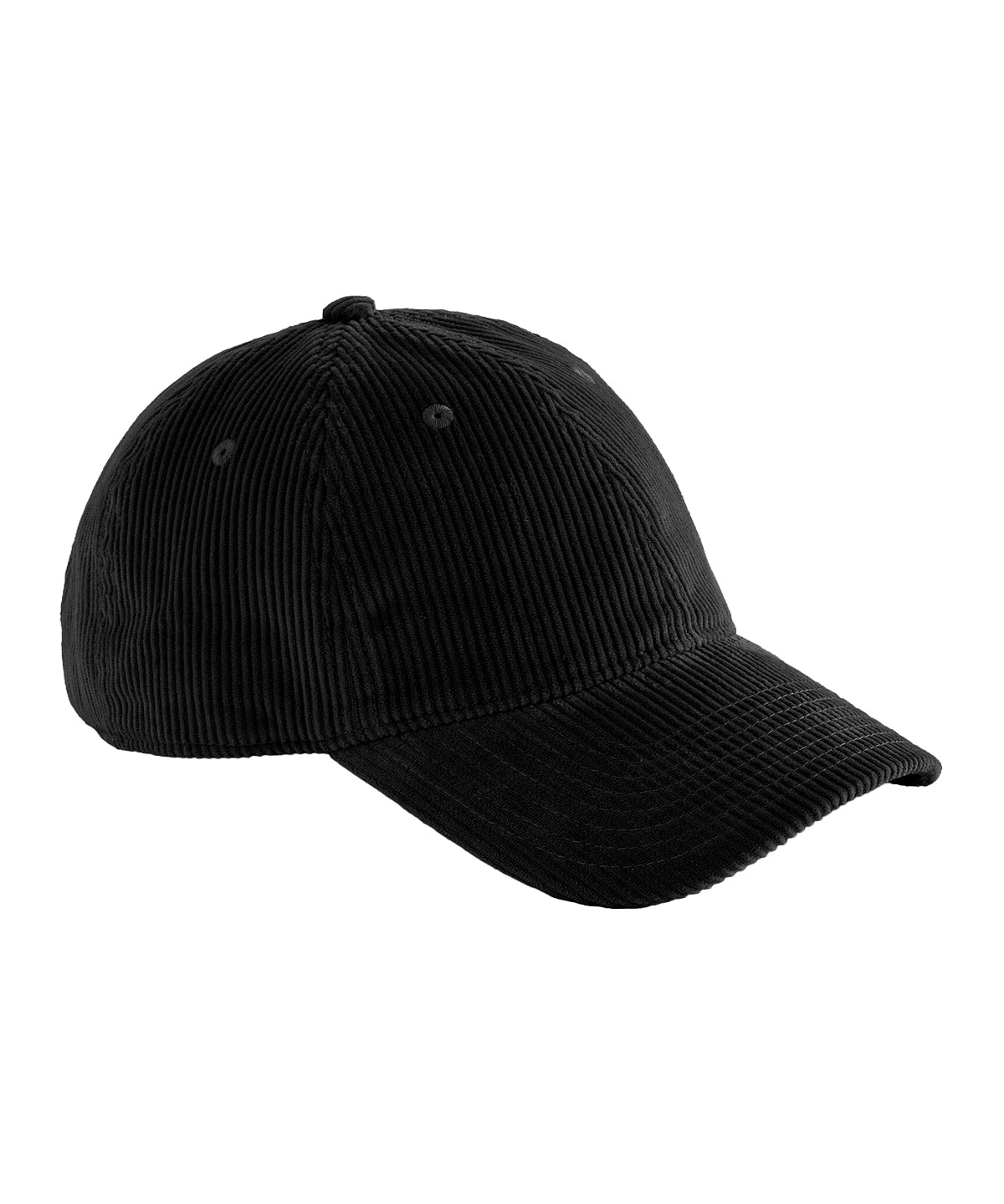 Corduroy dad cap - Black