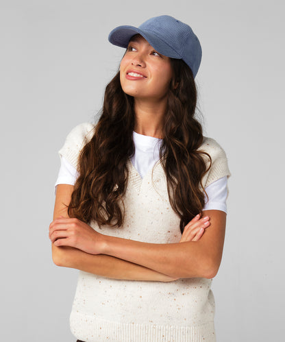 Corduroy dad cap