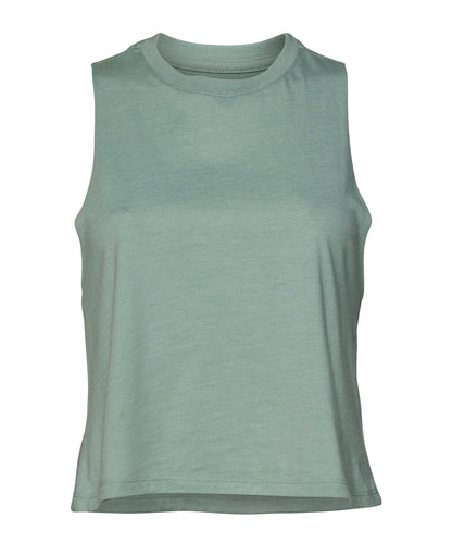 Bella Canvas Women's racerback cropped tank