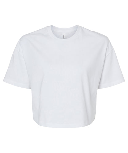 Bella Canvas Women’s Jersey crop tee