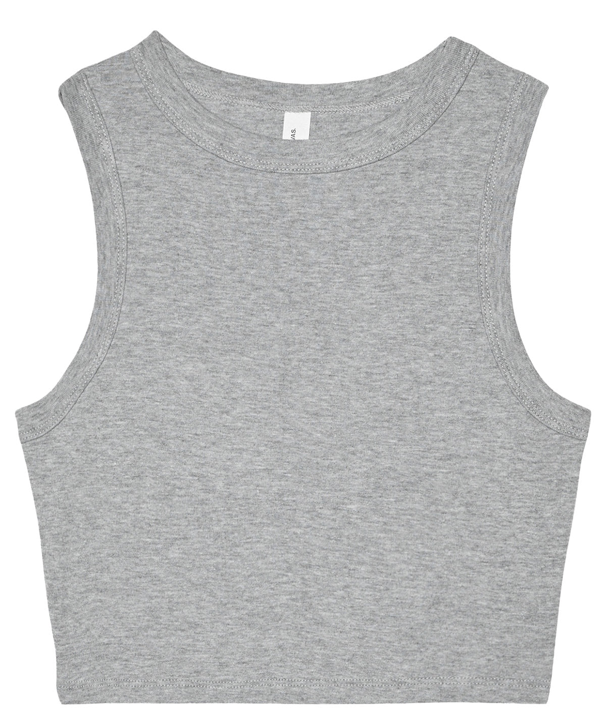 Bella Canvas Women’s micro rib muscle crop tank