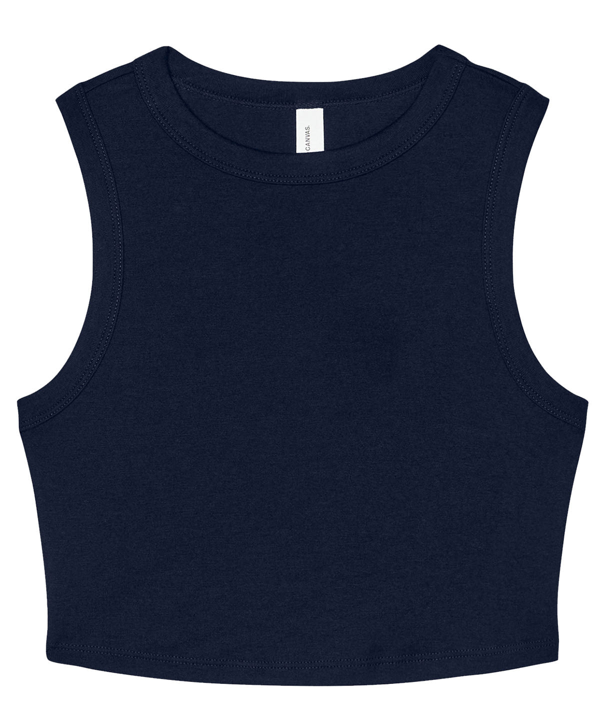 Bella Canvas Women’s micro rib muscle crop tank