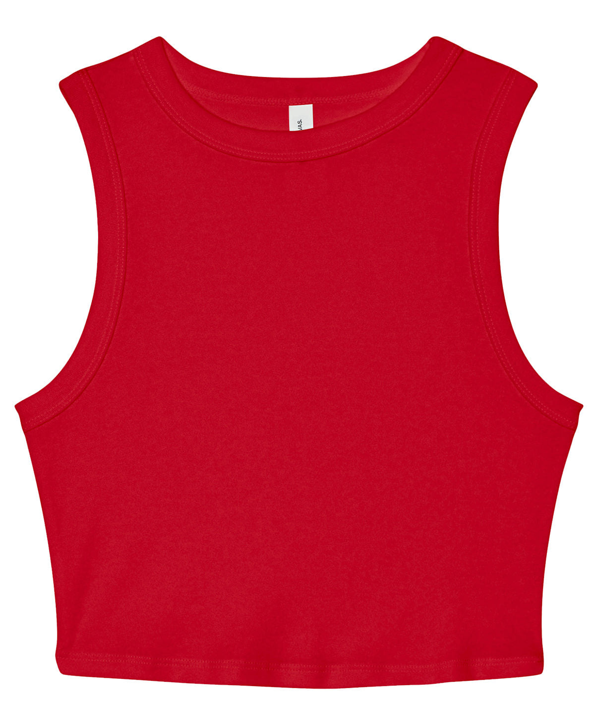 Bella Canvas Women’s micro rib muscle crop tank
