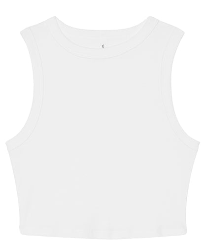 Bella Canvas Women’s micro rib muscle crop tank