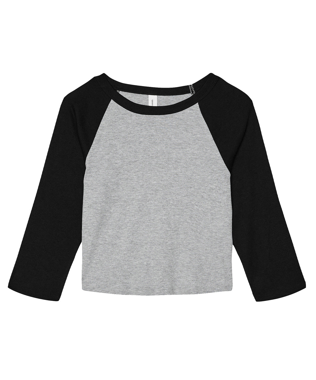 Bella Canvas Women’s micro rib 3/4 raglan baby t-shirt