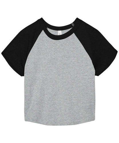 Bella Canvas Women’s micro rib raglan baby t-shirt