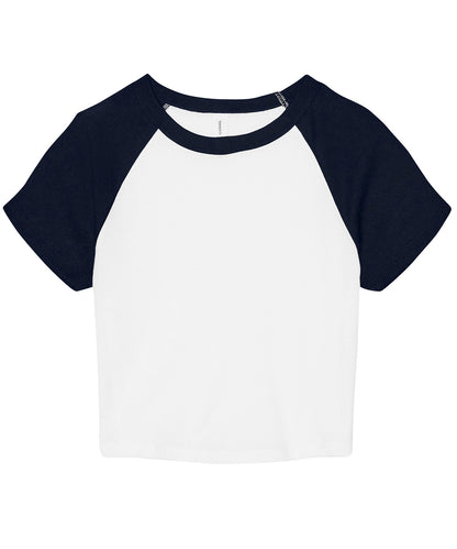 Bella Canvas Women’s micro rib raglan baby t-shirt