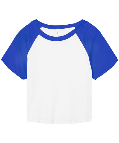 Bella Canvas Women’s micro rib raglan baby t-shirt