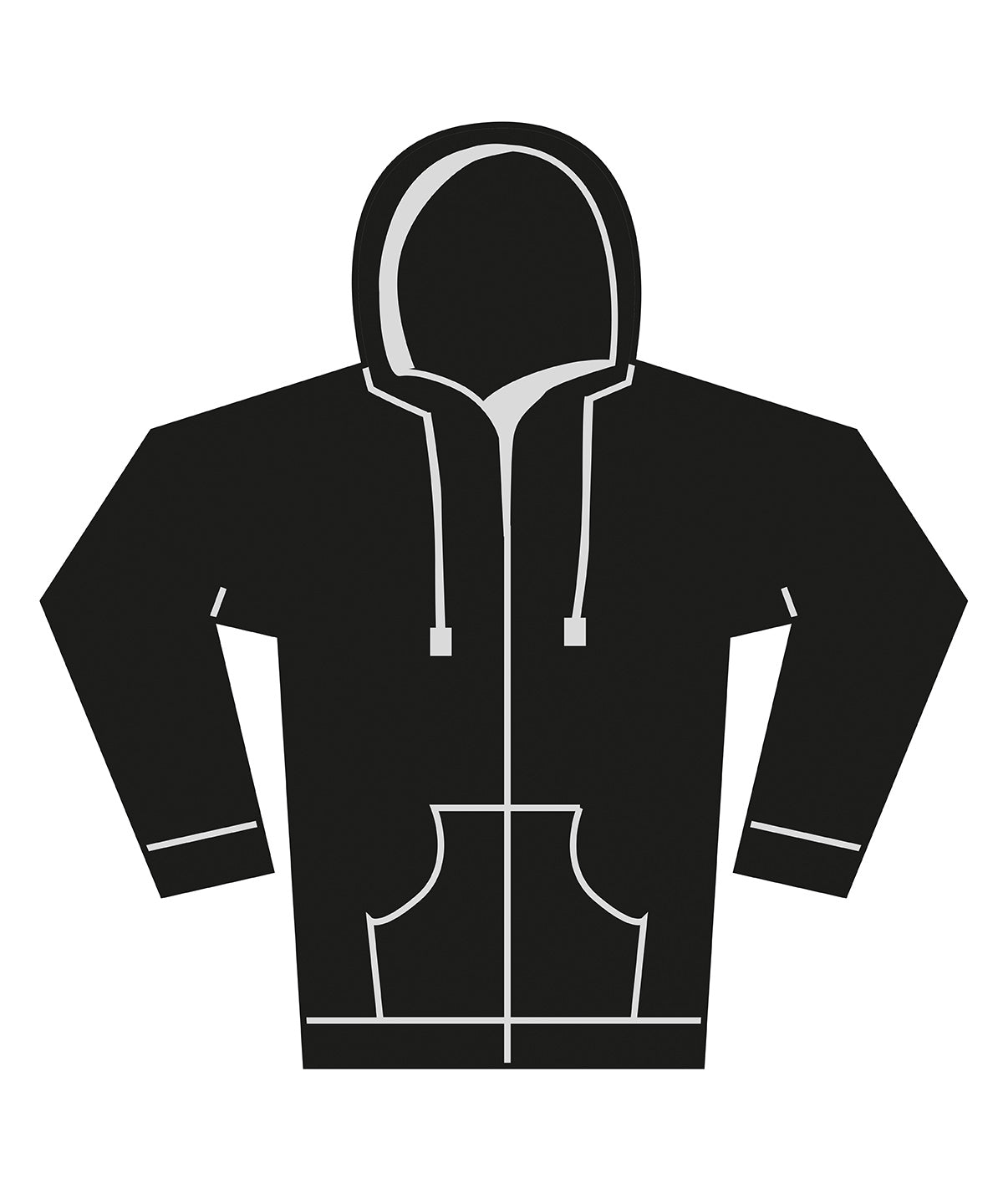 Bella Canvas Unisex heavy full-zip hoodie