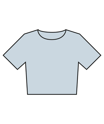 Bella Canvas Women’s heavyweight washed cropped tee