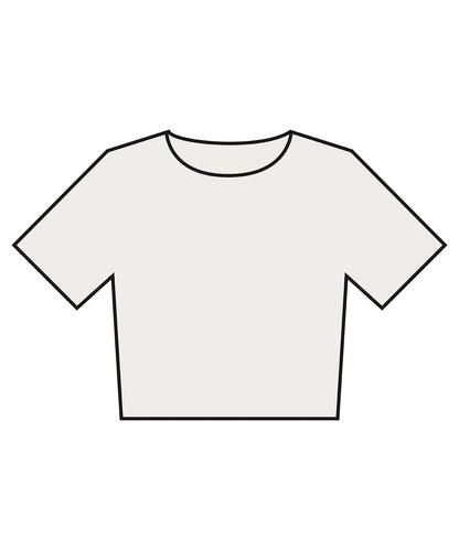 Bella Canvas Women’s heavyweight washed cropped tee
