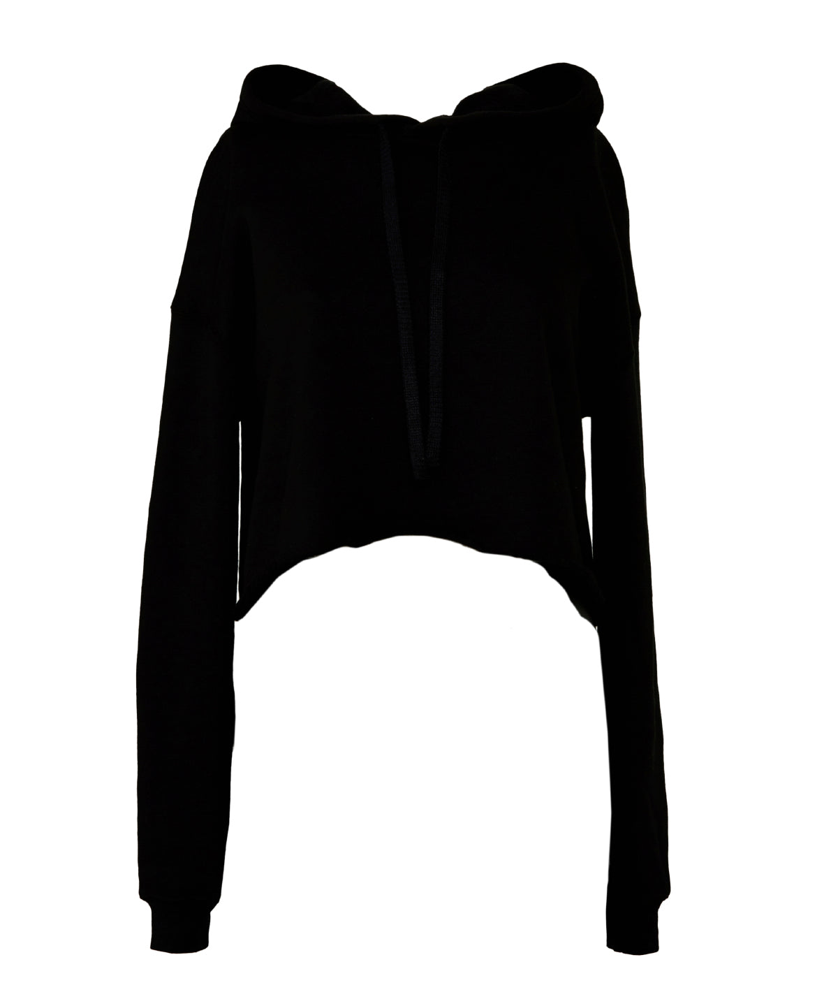 Bella Canvas Women's cropped fleece hoodie