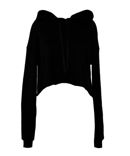 Bella Canvas Women's cropped fleece hoodie