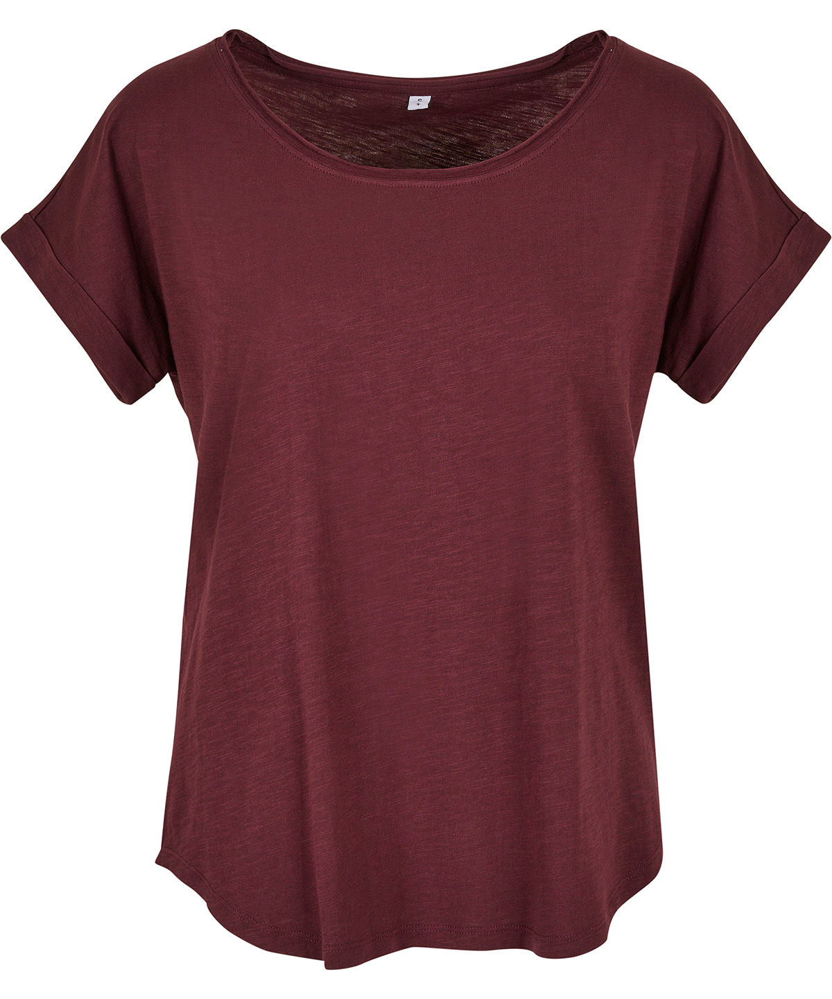 Build Your Brand Women's long slub tee