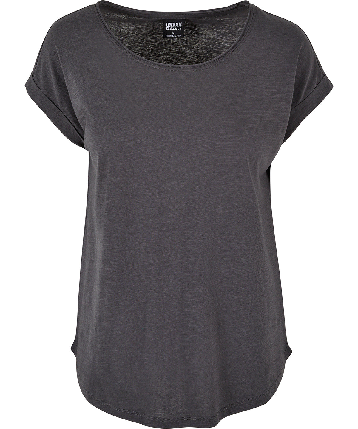 Build Your Brand Women's long slub tee