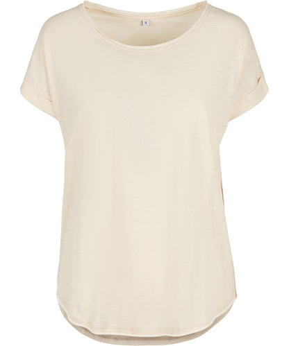 Build Your Brand Women's long slub tee