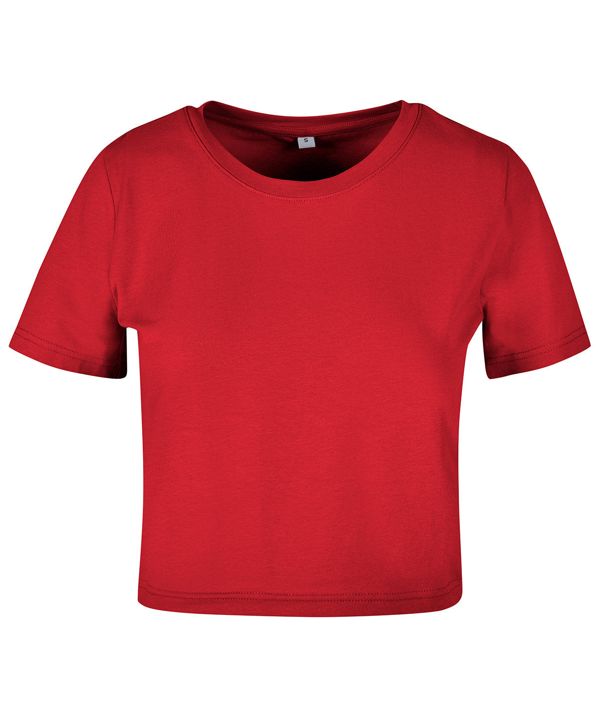 Build Your Brand Women's cropped tee