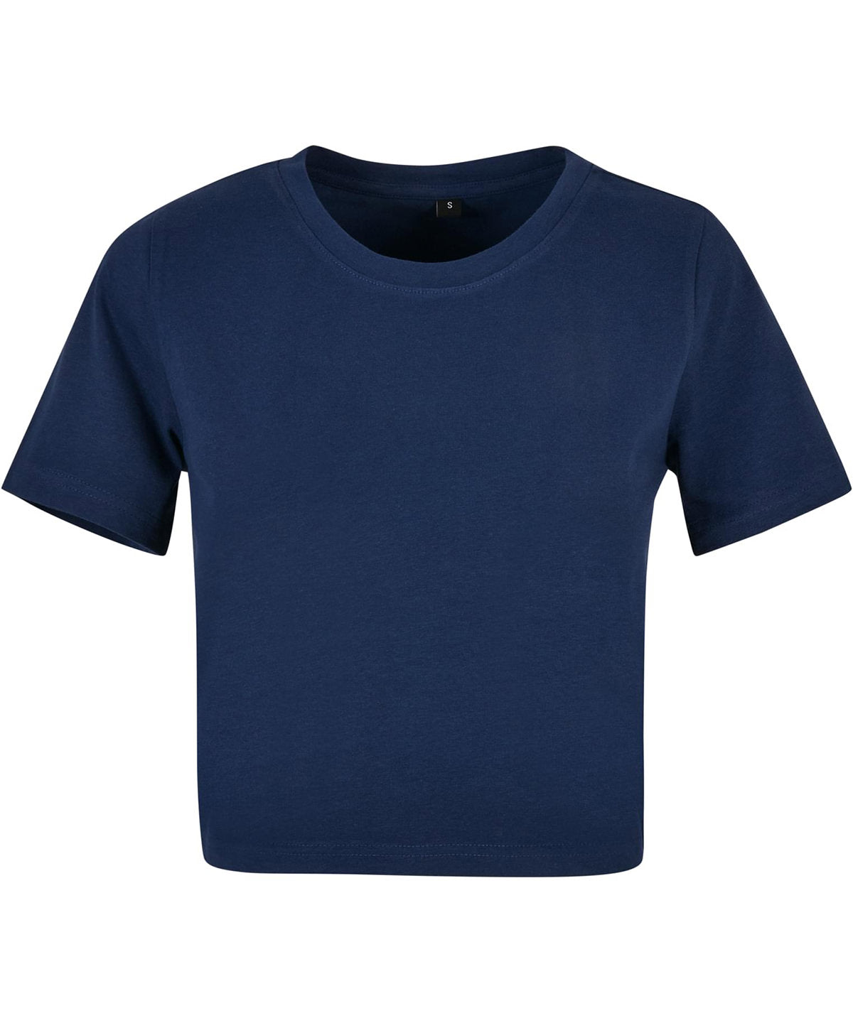 Build Your Brand Women's cropped tee