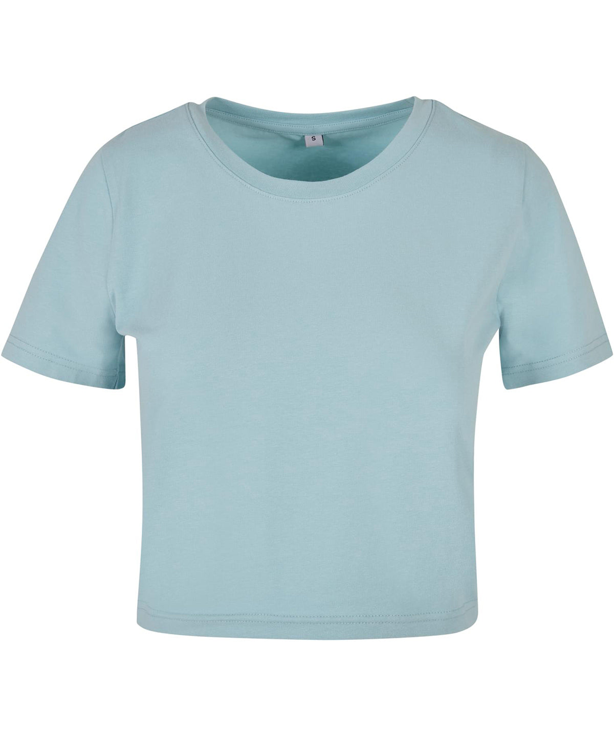 Build Your Brand Women's cropped tee