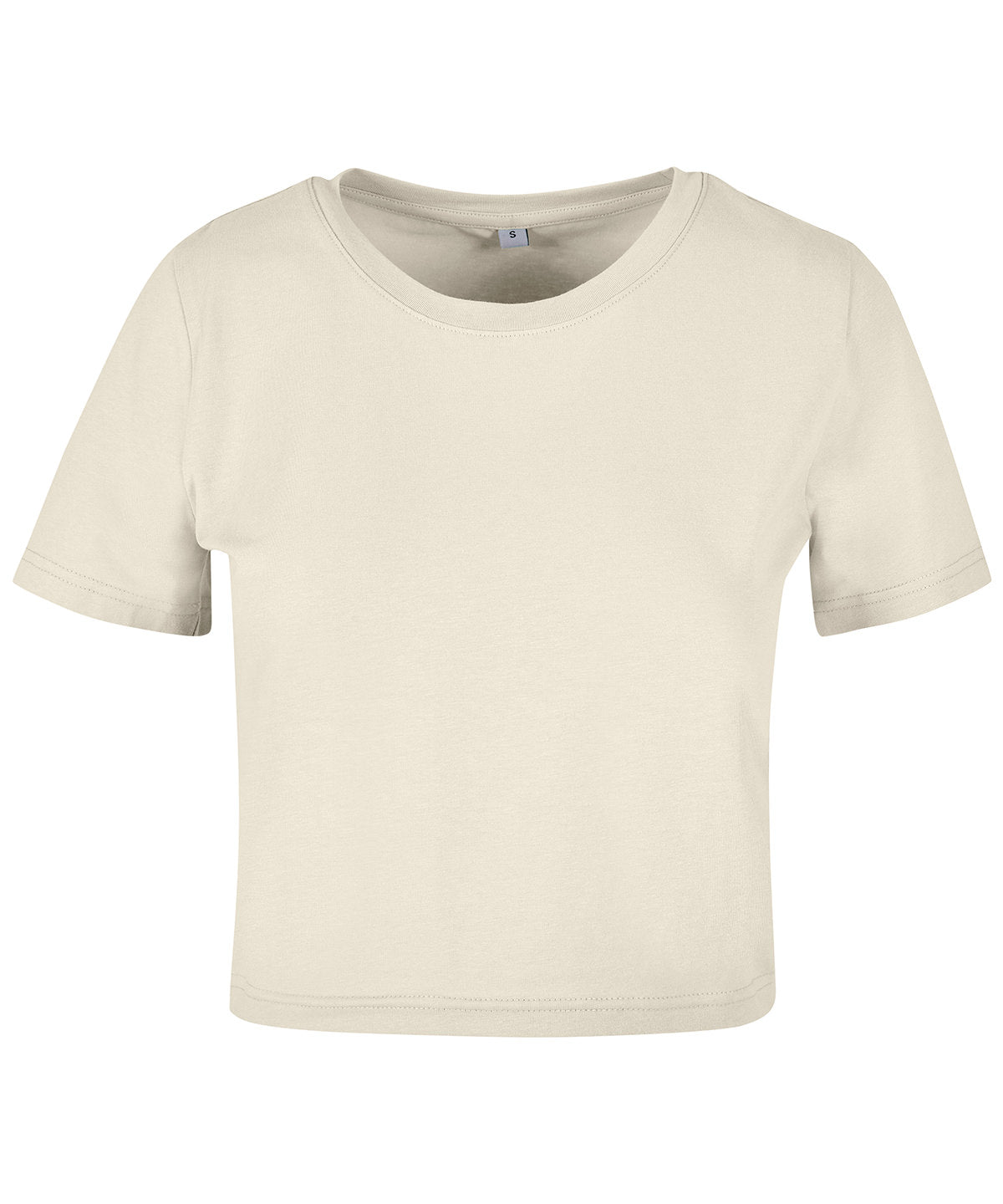 Build Your Brand Women's cropped tee
