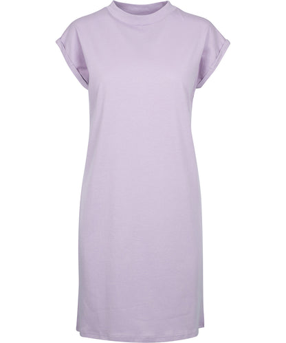 Build Your Brand Women's turtle extended shoulder dress