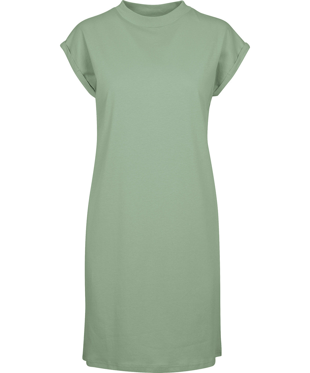 Build Your Brand Women's turtle extended shoulder dress