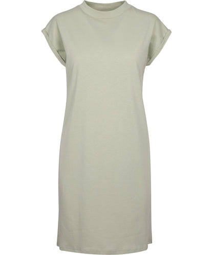 Build Your Brand Women's turtle extended shoulder dress