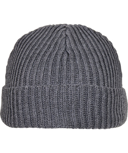 Build Your Brand Recycled yarn fisherman beanie