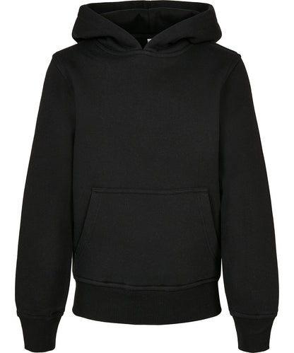 Build Your Brand Organic kids basic hoodie