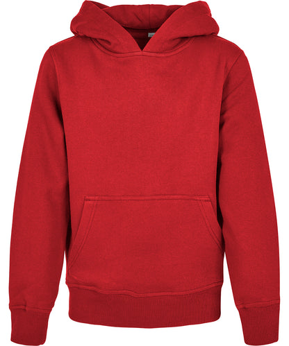 Build Your Brand Organic kids basic hoodie