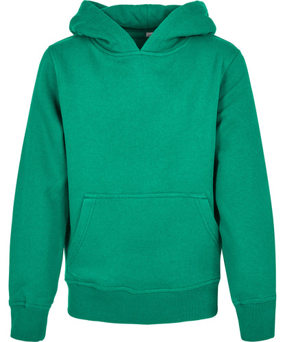 Build Your Brand Organic kids basic hoodie