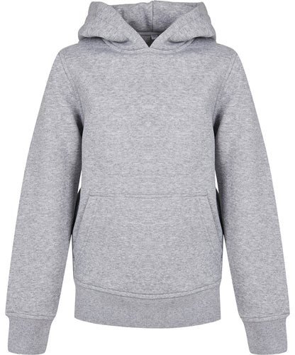 Build Your Brand Organic kids basic hoodie