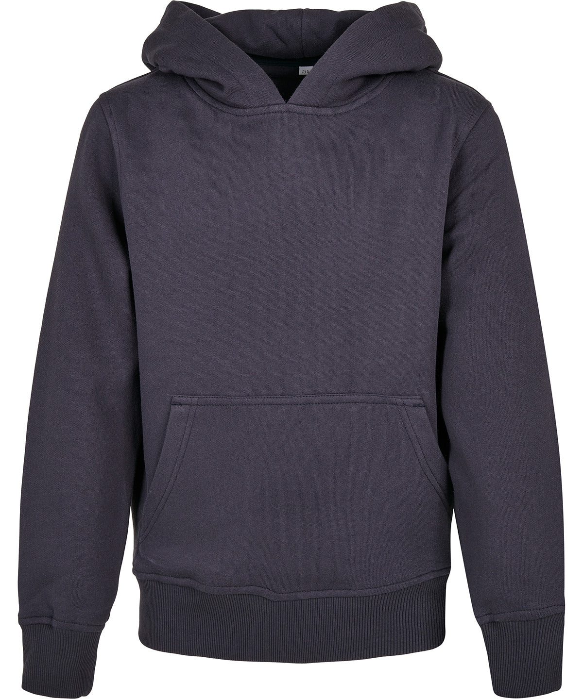 Build Your Brand Organic kids basic hoodie