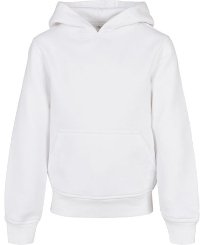 Build Your Brand Organic kids basic hoodie